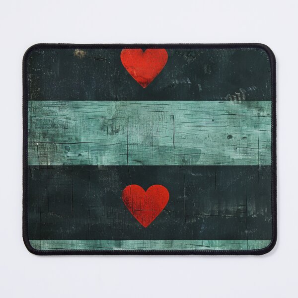 Item preview, Minimalist Heart Stripe Wall Art Neutral Abstract Love Print designed and sold by NarjaShop.