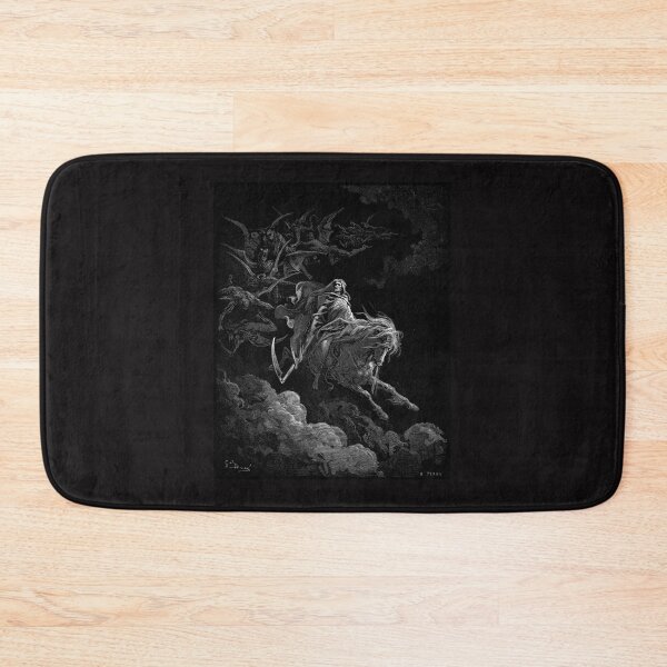 Item preview, Gustave Doré — Death, biblical engraving, 1865 designed and sold by L'Atelier 1888.