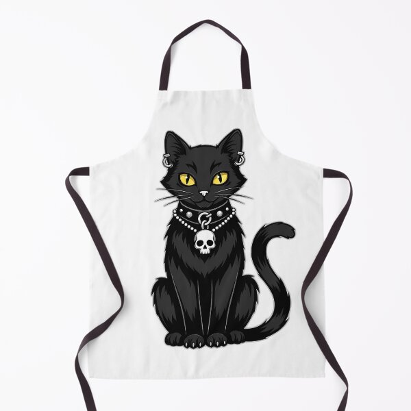 Item preview, Gothic Black Cat With Skull Charm designed and sold by pumsquare.