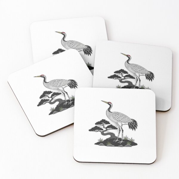Item preview, Porcelain Crane Bonsai Seal Ele designed and sold by pumsquare.