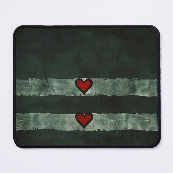Item preview, Minimalist Heart Stripe Wall Art Neutral Abstract Love Print designed and sold by NarjaShop.