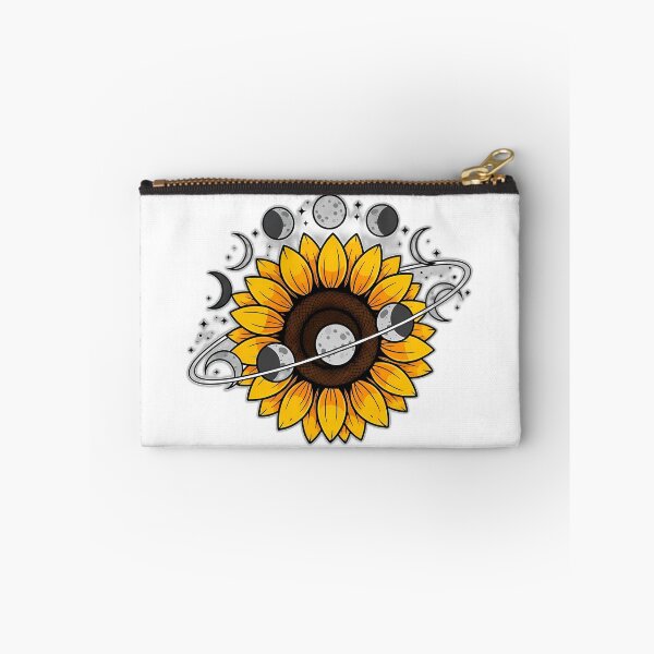 Item preview, Sunflower With Moon Phase Wreath designed and sold by pumsquare.