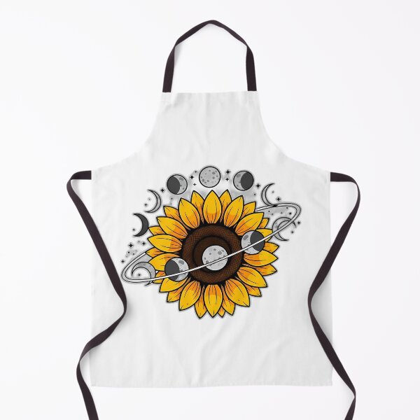 Item preview, Sunflower With Moon Phase Wreath designed and sold by pumsquare.