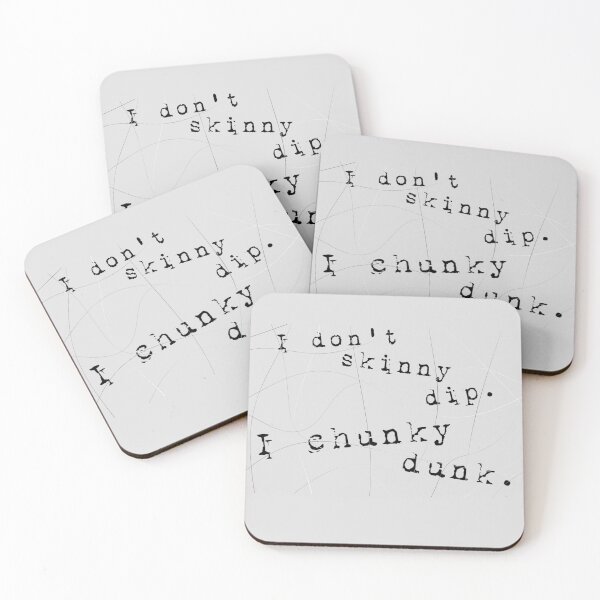 Item preview, Skinny Dip Chunky Dunk Typed  designed and sold by ClanRaeDesign.