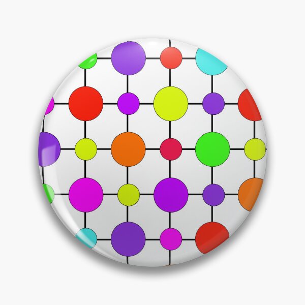 Item preview, Vibrant Retro Geometric Circles - Modern Abstract Dot Pattern designed and sold by Far Out Goods.