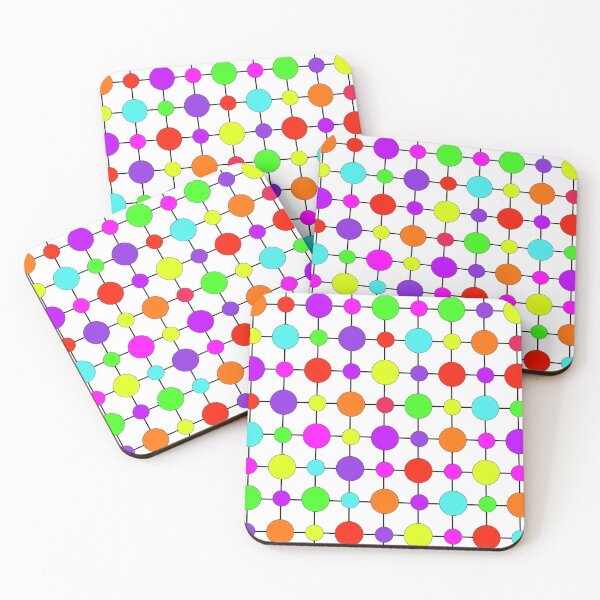 Item preview, Vibrant Retro Geometric Circles - Modern Abstract Dot Pattern designed and sold by Far Out Goods.