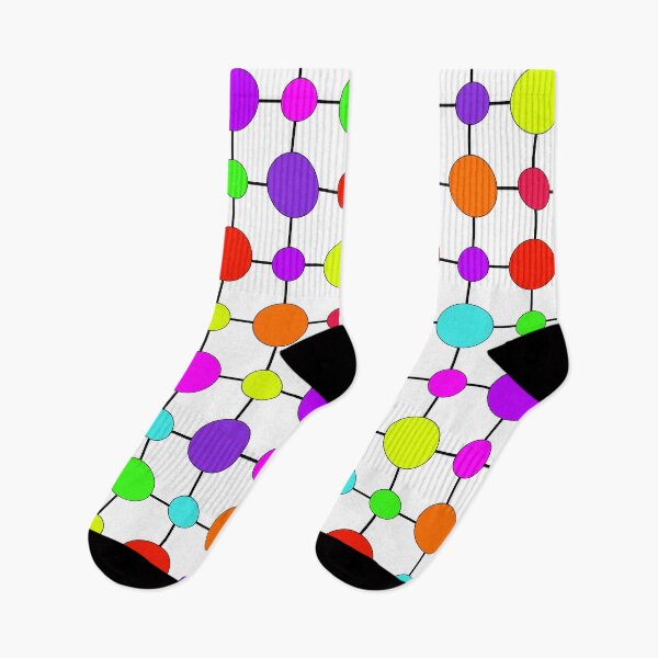 Item preview, Vibrant Retro Geometric Circles - Modern Abstract Dot Pattern designed and sold by Far Out Goods.