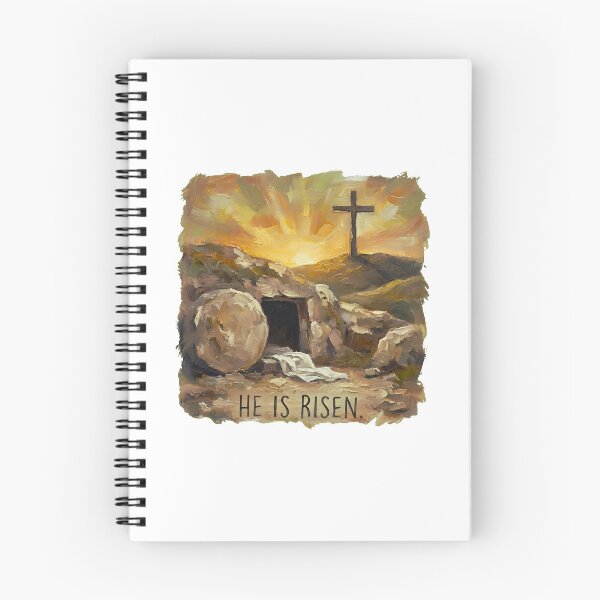 Item preview, He Is Risen Empty Tomb Oil Painting designed and sold by Dmo3HarkoArt.