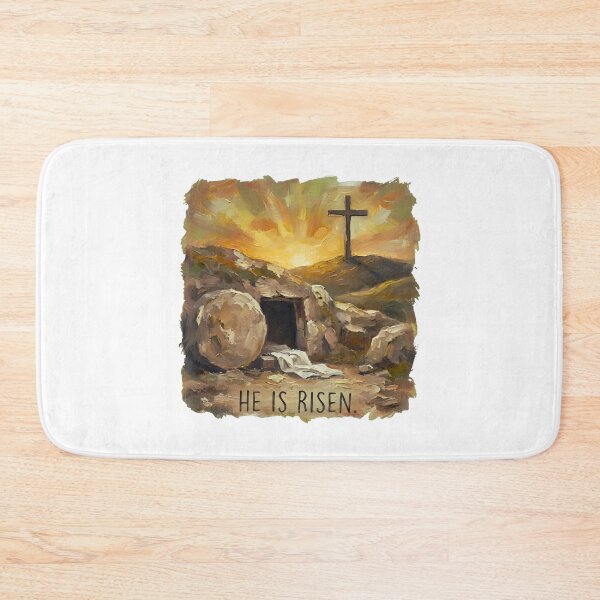 Item preview, He Is Risen Empty Tomb Oil Painting designed and sold by Dmo3HarkoArt.