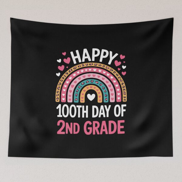 Item preview, 100th Day Of 2nd Grade 100 Days Of School Teacher designed and sold by FaithAbbott.