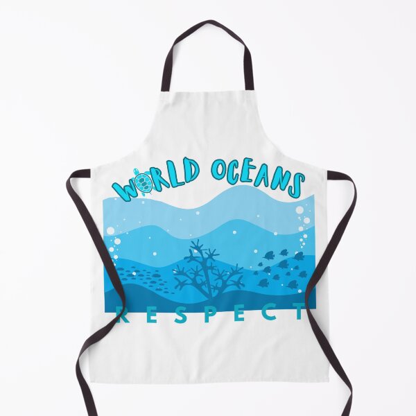 Item preview, Respect World Oceans Design 3 designed and sold by my-green-gecko.
