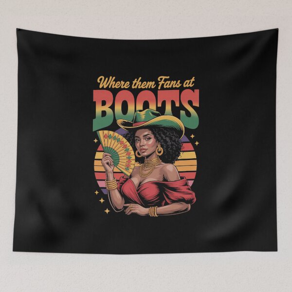 Item preview, Boots On The Ground Juneteenth Cowgirl designed and sold by IdunayaStore.
