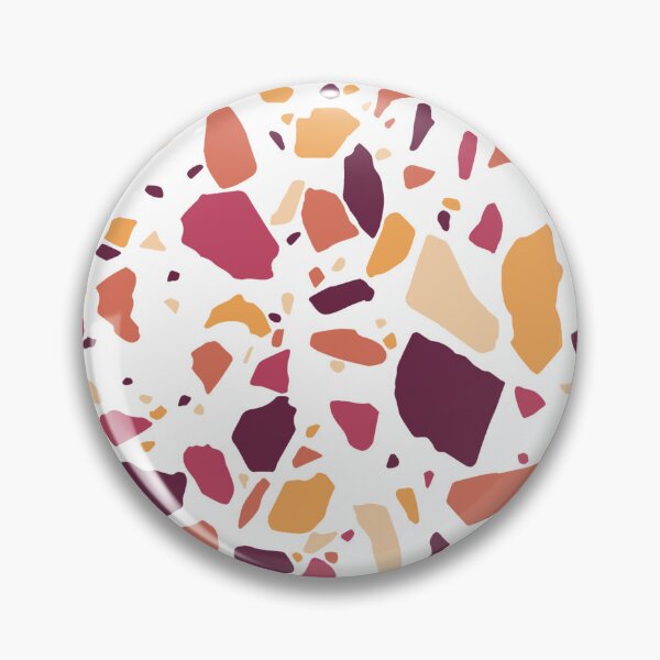 Item preview, Warm Earth Tone Terrazzo Pattern | Modern Abstract Shapes | Boho Home Decor Design designed and sold by Claire_Brown.
