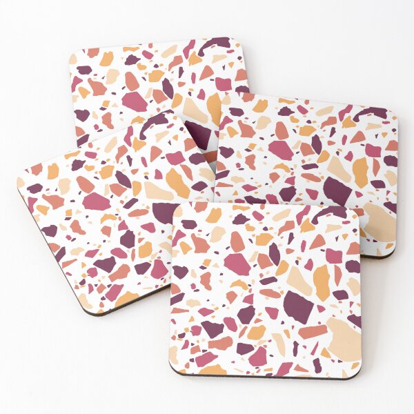 Item preview, Warm Earth Tone Terrazzo Pattern | Modern Abstract Shapes | Boho Home Decor Design designed and sold by Claire_Brown.