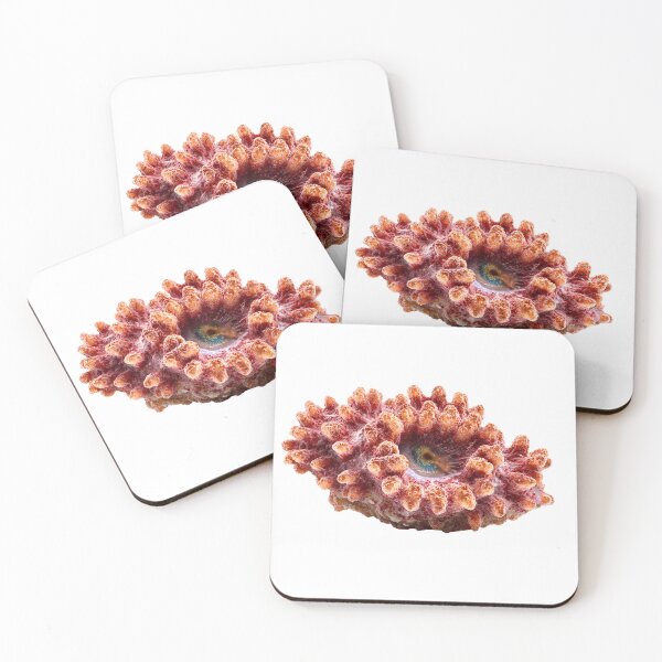 Item preview, Exotic Red and Orange Sea Anemone with Central Iris-Like Pore designed and sold by Niageadon.
