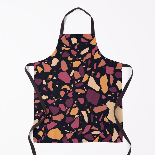 Item preview, Dark Terrazzo Pattern | Bold Abstract Shapes | Modern Earth Tone Design designed and sold by Claire_Brown.
