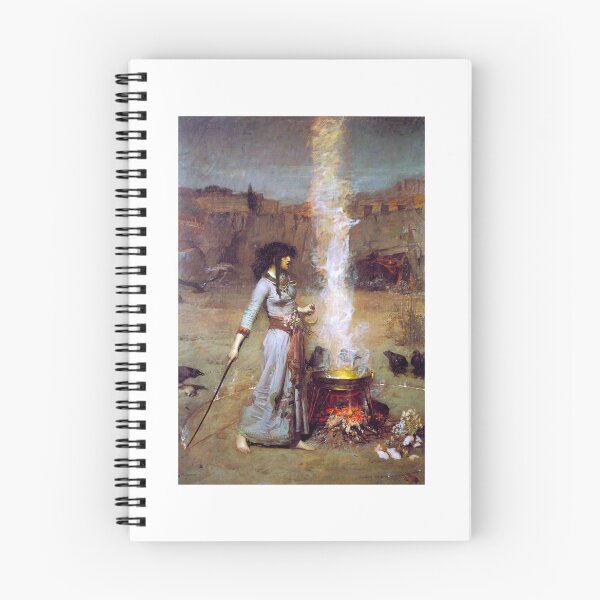Item preview, Waterhouse — The Magic Circle, Witch, 1886 designed and sold by L'Atelier 1888.