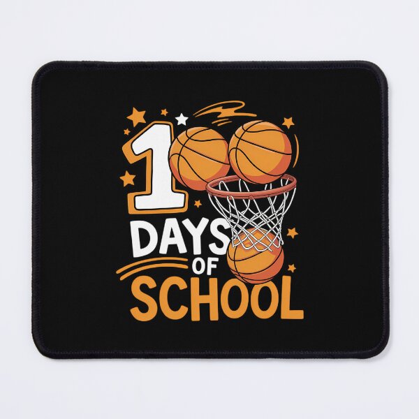 Item preview, 100th Day of School Basketball Kids 100 Days of School designed and sold by FaithAbbott.
