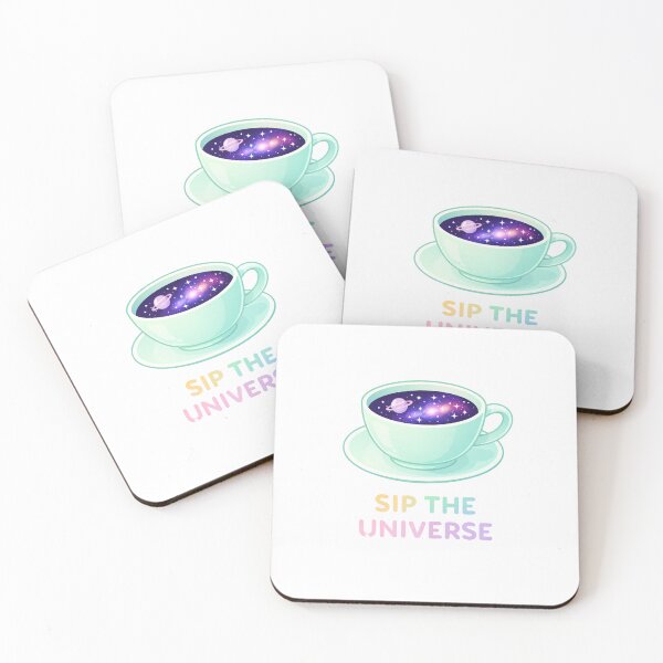 Item preview, Mint Galaxy Teacup - Sip The Universe Art designed and sold by Antonrec86.