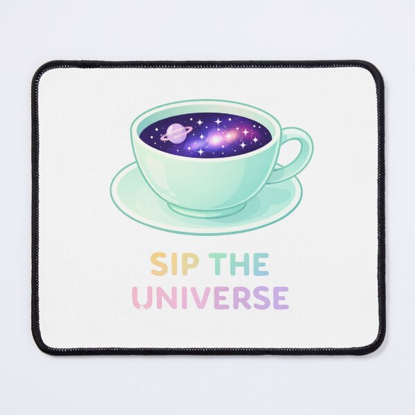 Item preview, Mint Galaxy Teacup - Sip The Universe Art designed and sold by Antonrec86.