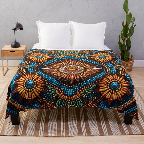Item preview, Golden Sun Mandala: Intricate Dot Art Geometry designed and sold by Serene Strokes Art.