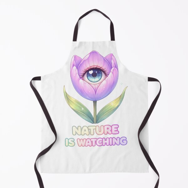 Item preview, Lavender Eye Tulip - Surreal Nature Watching Art designed and sold by Antonrec86.