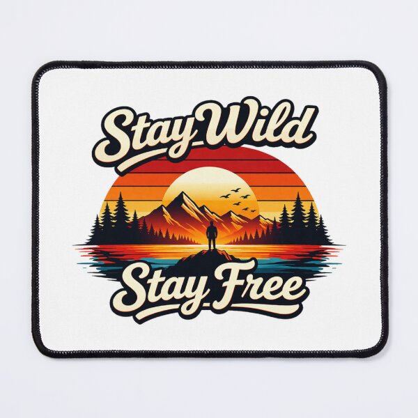 Item preview, Stay Wild Stay Free Adventure Scene designed and sold by the-dovlat.