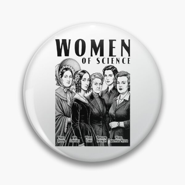 Item preview, Women Of Science Vintage Female Scientist Physics Chemistry designed and sold by GrandeDuc.