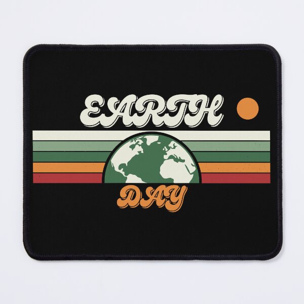 Item preview, Earth Day 2026 — Retro 80s Stripe Mountain Planet Outdoor Nature  TAGI: designed and sold by Mdozet.