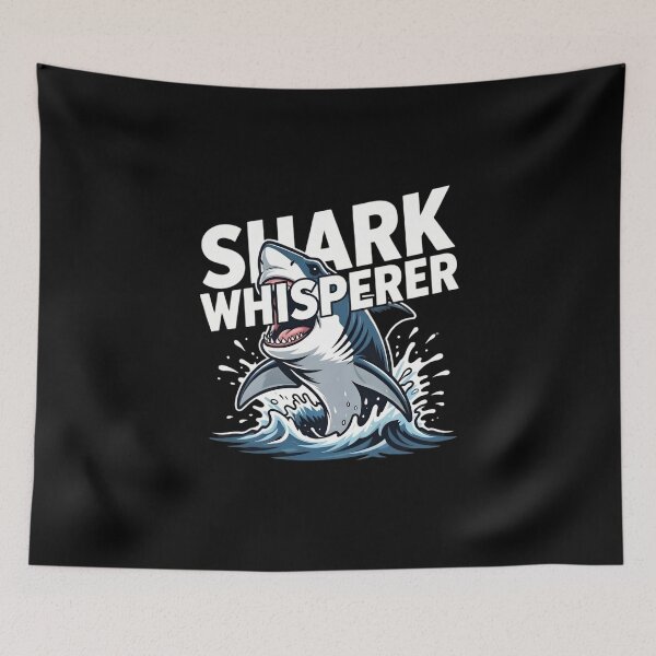 Item preview, Shark Whisperer Great White Shark designed and sold by TshirtsOnline-.