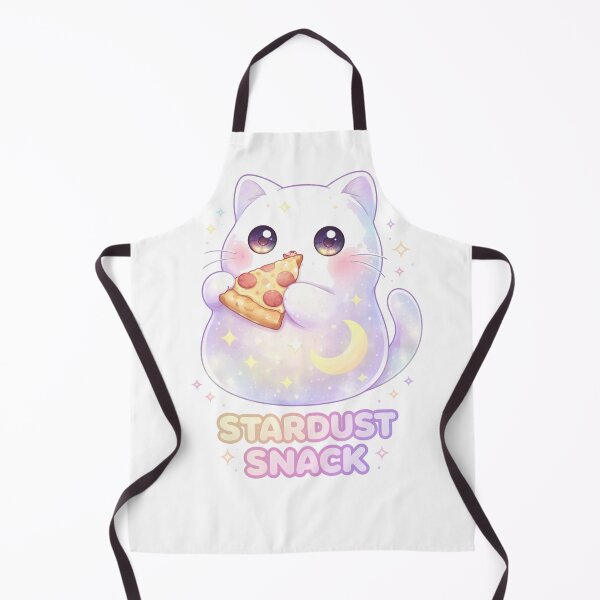 Item preview, Stardust Ghost Cat - Kawaii Pizza Space Art designed and sold by Antonrec86.