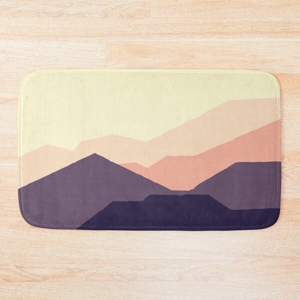 Item preview, Abstract Landscape Art – Minimalist Mountain Scene designed and sold by Fun Funky Designs.