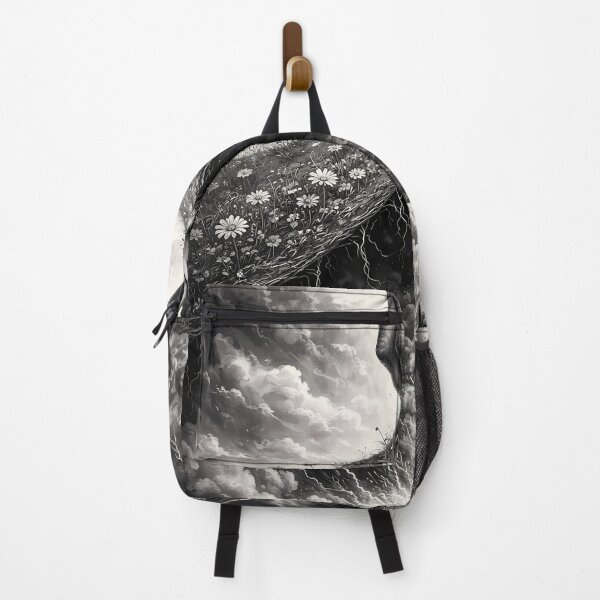 Item preview, Hand Lifting Meadow to Reveal Storm Beneath Earth designed and sold by ArtaFutura.