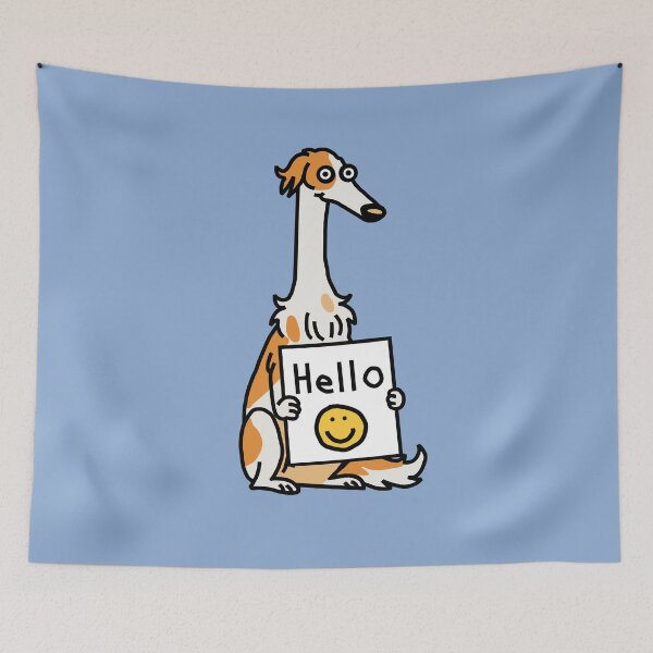 Item preview, Dog Says Hello designed and sold by ellenhenry.