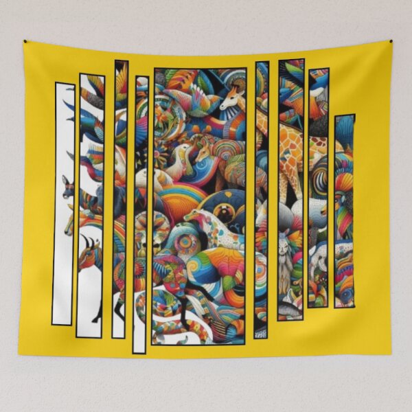 Item preview, Kaleidoscope Jungle designed and sold by Catfcreations.
