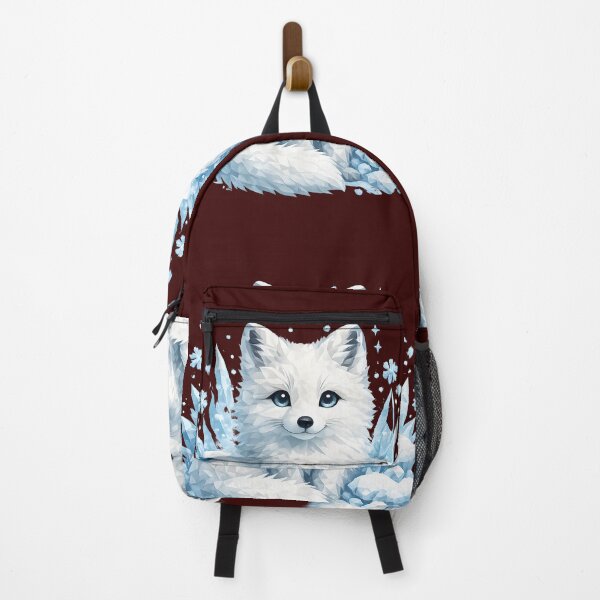 Item preview, Fox Forest Arctic Fox Winter Geometric Low-Poly Gift Idea for Cute Fans designed and sold by Divakar Fashion.