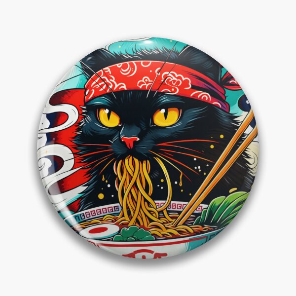 Item preview, Noodle Cat designed and sold by Lone Room Creations.