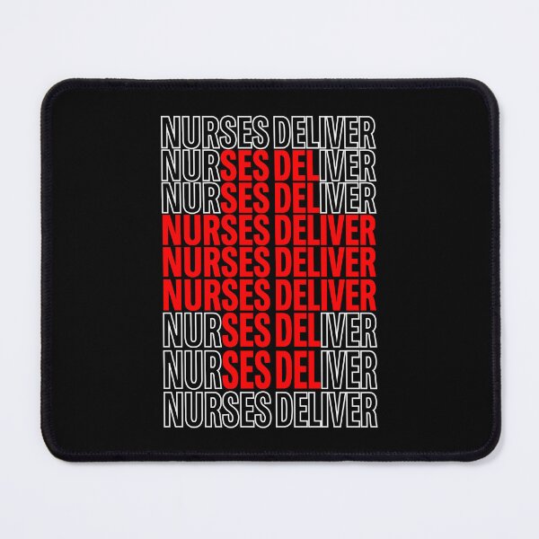 Item preview, Nurses Do Not Stop — Repetition Bold Urban Typography Nurse Appreciation designed and sold by Mdozet.