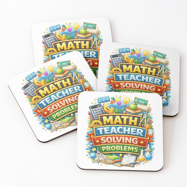 Item preview, Math Teacher Solving Problems Funny designed and sold by the-dovlat.