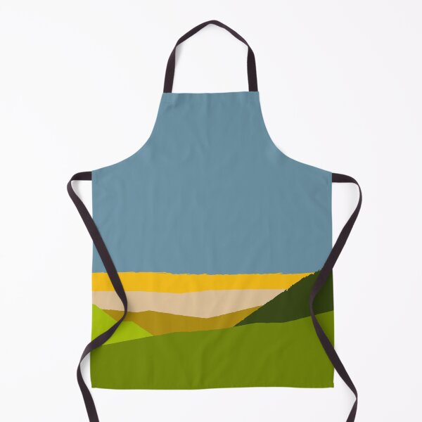 Item preview, Abstract Landscape Art – Minimalist Mountain Scene No 2 designed and sold by Fun Funky Designs.