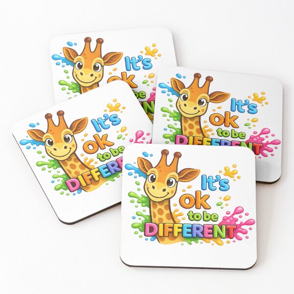 Item preview, It’s OK to Be Different Giraffe designed and sold by Selinasimea.