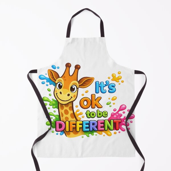 Item preview, It’s OK to Be Different Giraffe designed and sold by Selinasimea.