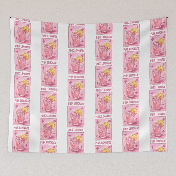 Item preview, Pink Lemonade Summer Design | Refreshing Drink Aesthetic | Summer Vibes Typography designed and sold by Mialunaa.