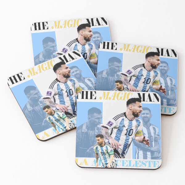 Item preview, Lionel Messi Argentina World Cup 2022 Champion Victory Poster designed and sold by Af-RT10.