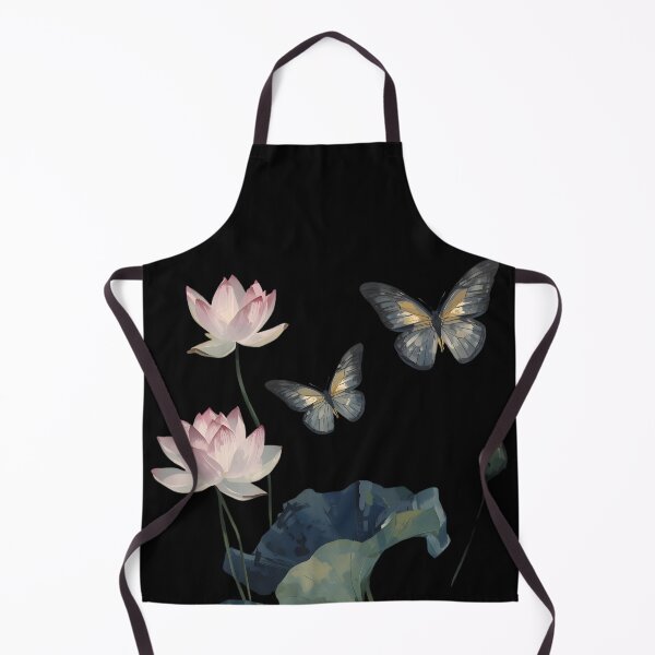 Item preview,  Lotus flowers and butterflies  designed and sold by uunaa.