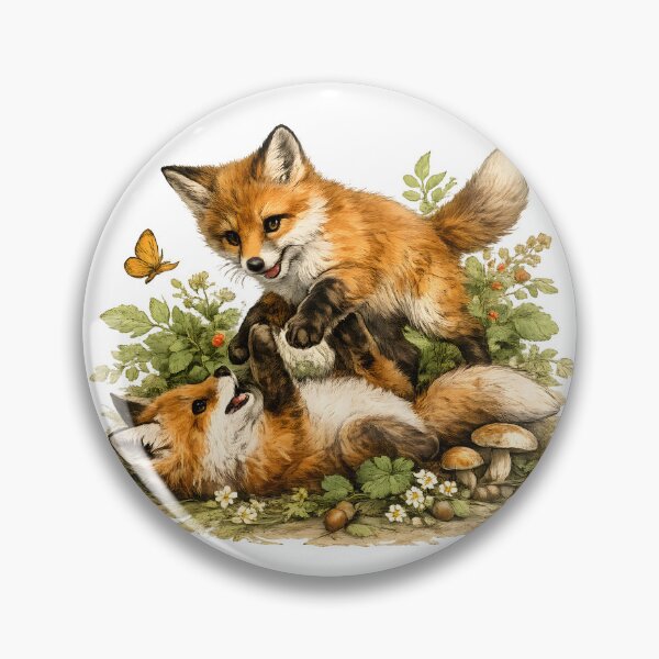 Item preview, Cute Fox Kit Play Fox Forest Art Perfect Phone Case Gift Idea designed and sold by Divakar Fashion.