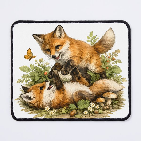 Item preview, Cute Fox Kit Play Fox Forest Art Perfect Phone Case Gift Idea designed and sold by Divakar Fashion.