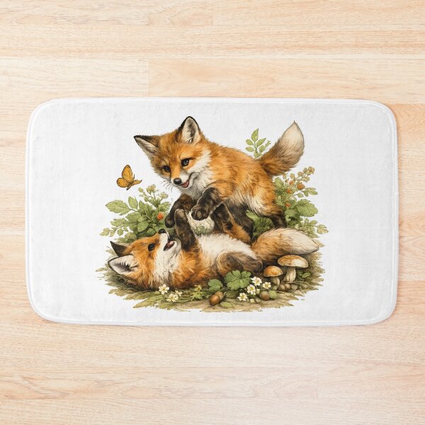 Item preview, Cute Fox Kit Play Fox Forest Art Perfect Phone Case Gift Idea designed and sold by Divakar Fashion.