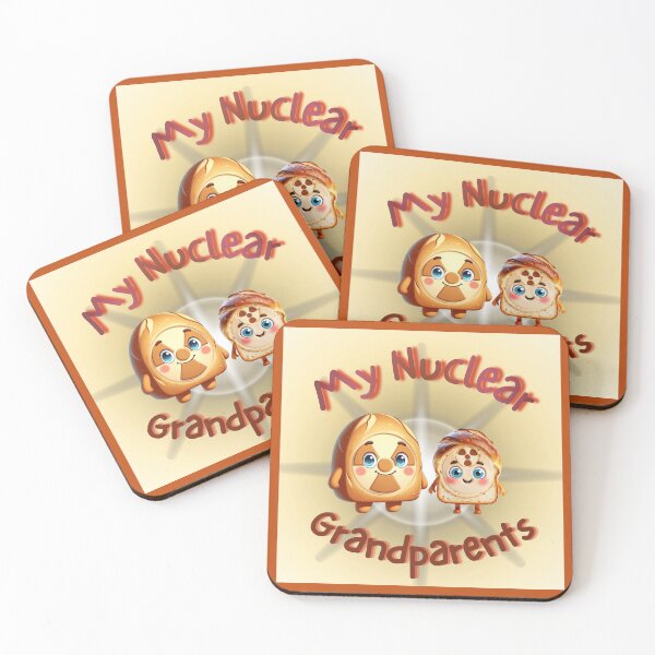 Item preview, My Nu-clear Grandparents Cute Pun Funny Family Design designed and sold by NatalyArtStudio.