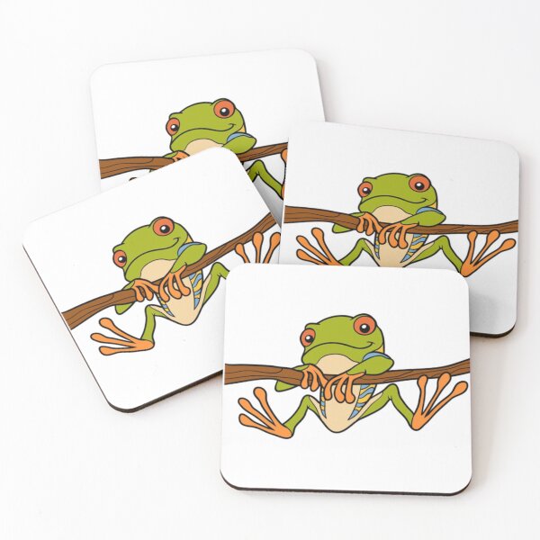 Item preview, Cute Tree Frog – Just Hanging Around designed and sold by EchoWave11.